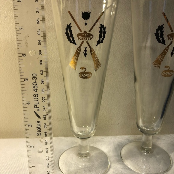 Vintage Curling Glasses , Scottish Brooms, Rock, Tam, mid century - Picture 3 of 8